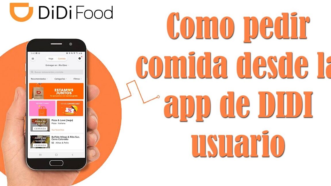 Aprende cómo funciona Didi Food en pocos pasos